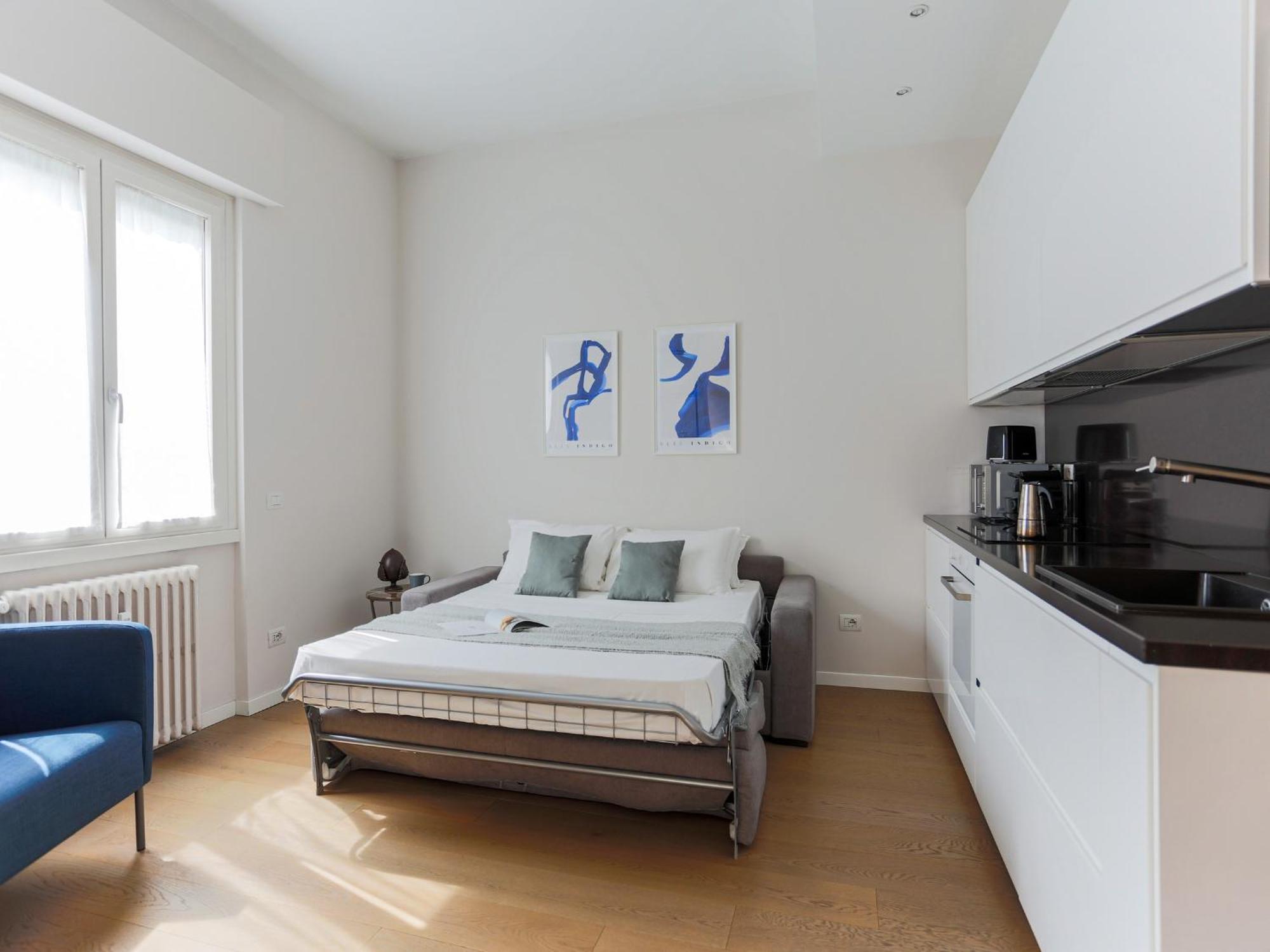 The Best Rent - One-Bedroom Apartment In Moscova Милан Экстерьер фото